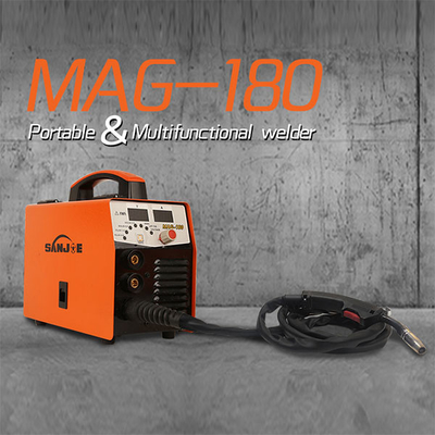 machine de soudure sans gaz de MIG 160A AC220V MAG-160 fonctionnel multi portatif