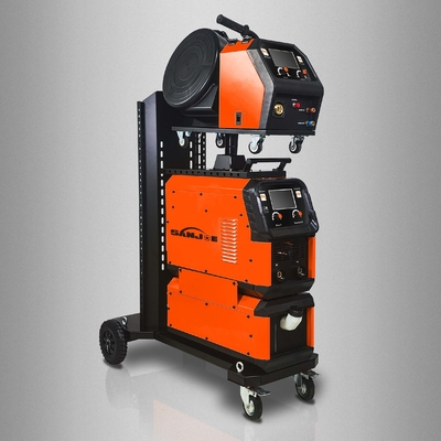 MIG500LS 2 Display Machine de soudage Gmaw avec alimentateur de fil séparé et refroidisseur d'eau séparé MIG machine de soudage